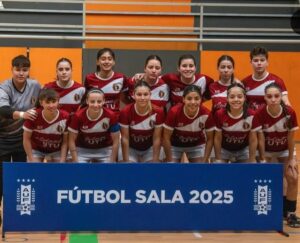 Vicecampeonas del Torneo Uruguayo de Futsal AUF 2025 en la categoría Sub 20 Femenino