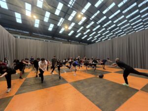 Actividades deportivas en el Espacio Modelo.